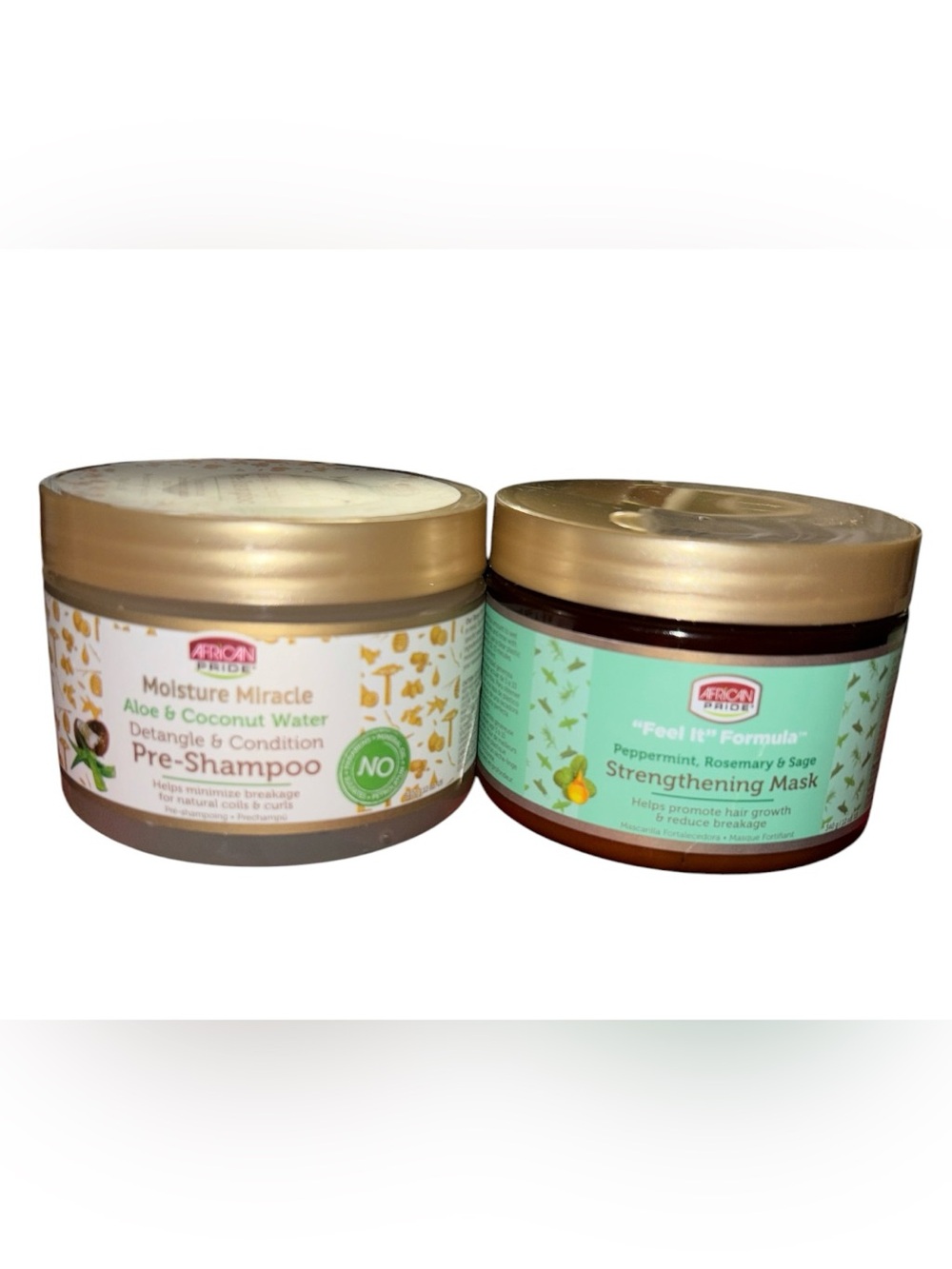 Moisture Miracle Pre-Shampoo & Strengthening Mask Set